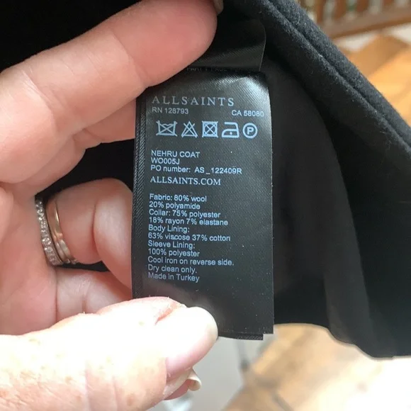 All Saints coat - Picture 4 of 4